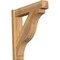 Ekena Millwork Funston Rough Sawn Craftsman Outlooker, Western Red Cedar, 6"W x 28"D x 28"H OUT06X28X28FST04RWR - alternate 1